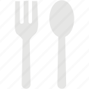 fork, spoon, eating, kitchen, restaurant 