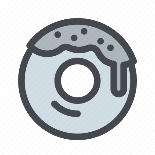 Donut, dessert, doughnut, food, glazed, sweet icon - Download on Iconfinder
