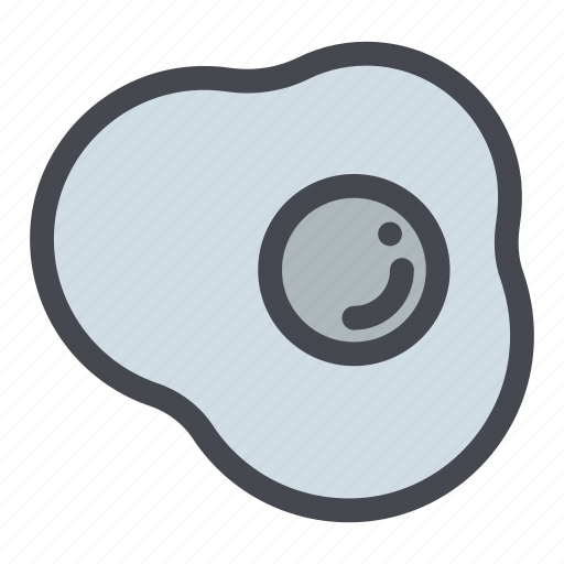 Egg, fried, breakfast, food, meal icon - Download on Iconfinder