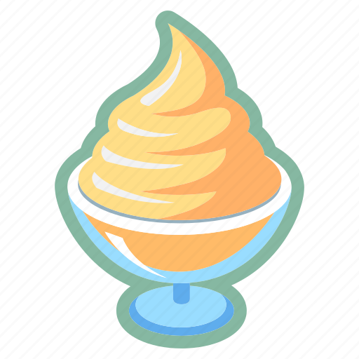 Dessert, frozen yogurt, ice cream, sorbet, sweet icon - Download on Iconfinder