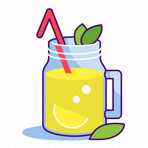 Citrus, drink, freshness, jar, juice, lemon, lemonade icon - Download on Iconfinder