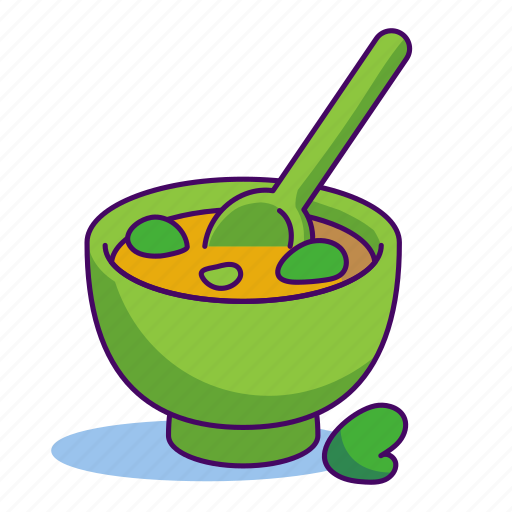Food, healthy, mashed soup, meal, plate, soup, spoon icon - Download on Iconfinder