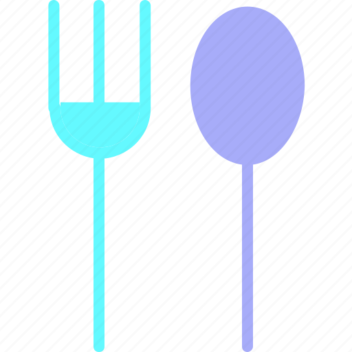 Cook, cooking, eat, eating, fork, spoon, utensil icon - Download on Iconfinder