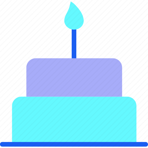 Birthday, birthday cake, cake, candle, party, wedding, weddingcake icon - Download on Iconfinder