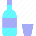 alcohol, beverage, bottle, glass, sake, water, wine