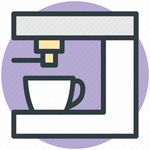 Coffee maker, espresso maker, household appliance, kitchen appliance, tea maker icon - Download on Iconfinder