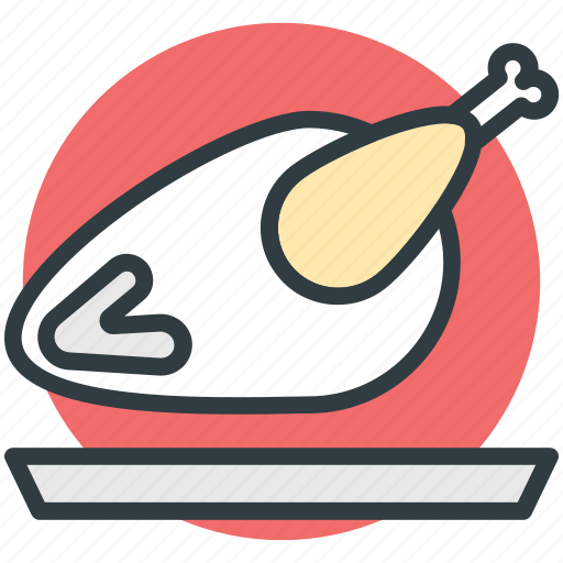 Chicken, grilled food, roast, roast chicken, turkey roast icon - Download on Iconfinder