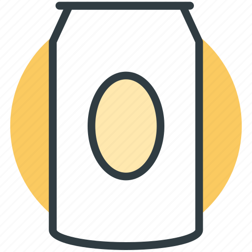Canned drink, cola can, fizzy drink, soda tin, tin pack icon - Download on Iconfinder