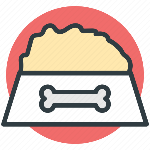 Dog bowl, dog food, dog treat, pet food, puppy food icon - Download on Iconfinder