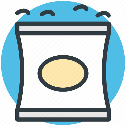 Chips pack, potato chips, potato crisps, snack food, snacks icon - Download on Iconfinder