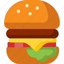 burger, hamburger, fast food, cheeseburger, junk food