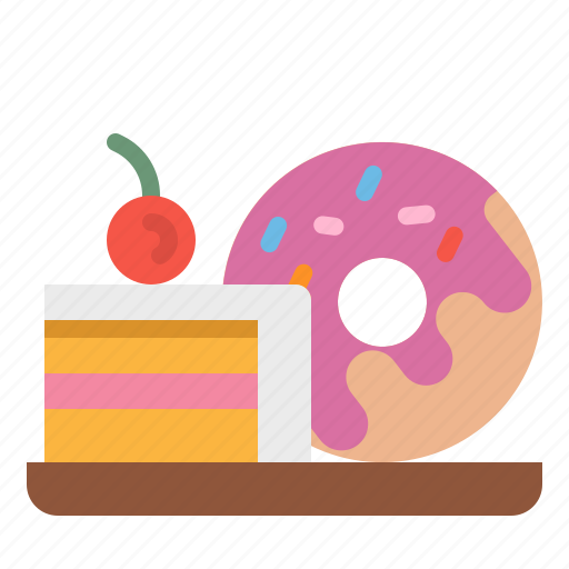 Bakery, cake, dessert, slice, sweet icon - Download on Iconfinder