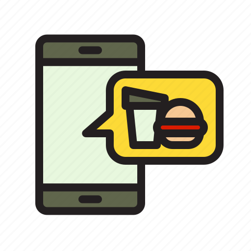 Online, food, delivery, service, order, app, mobile icon - Download on Iconfinder