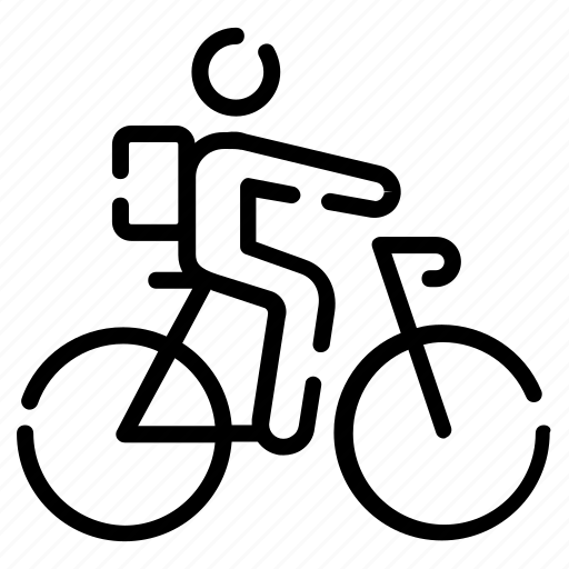 Bicycle, carrying, messengers, bike, courier, food, delivery icon - Download on Iconfinder