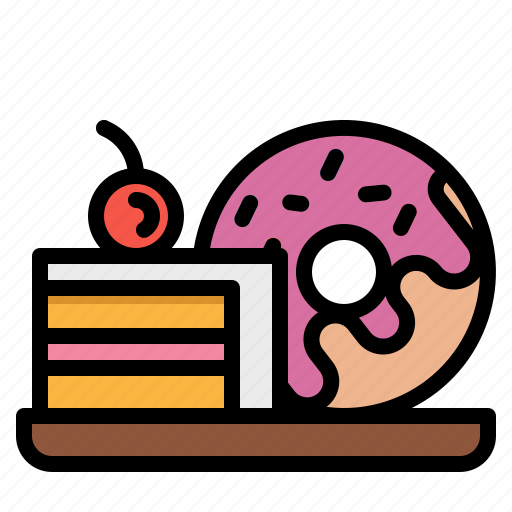 Bakery, cake, dessert, slice, sweet icon - Download on Iconfinder