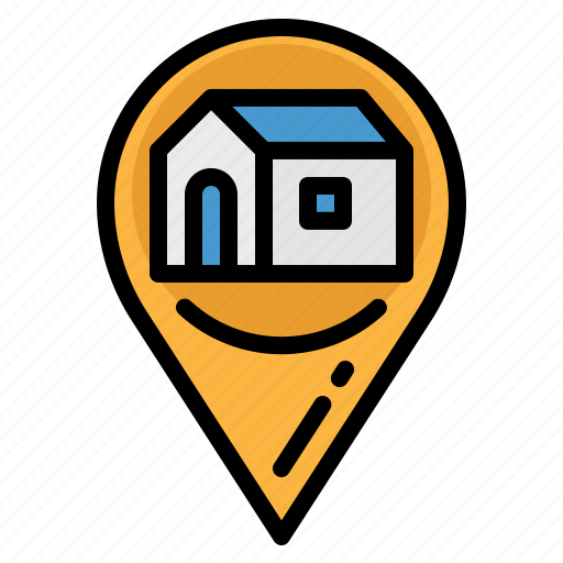 Address, home, location, maps, pin icon - Download on Iconfinder