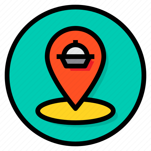 Delivery, food, map, order, tracking icon - Download on Iconfinder
