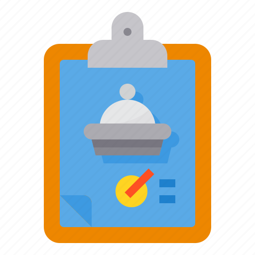 Checklist, clipboard, list, menu, order icon - Download on Iconfinder