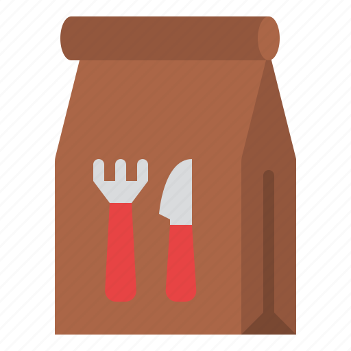 Away, bag, delivery, food, restaurant, take icon - Download on Iconfinder