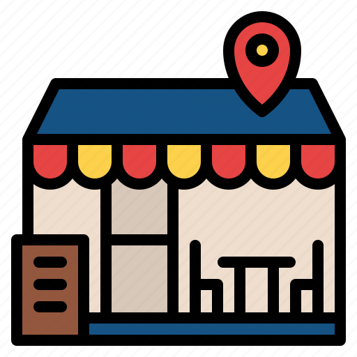 Delivery, food, location, restaurant icon - Download on Iconfinder