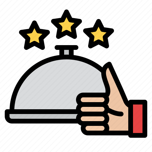 Dish, like, restaurant, serving, thumbs, up icon - Download on Iconfinder