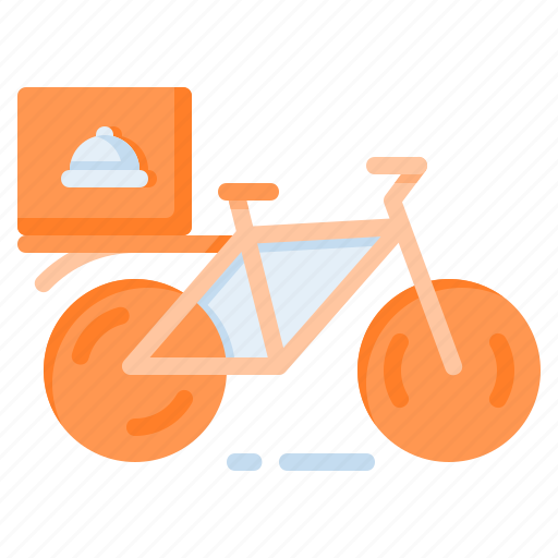 Food, delivery, shipping, bicycle icon - Download on Iconfinder