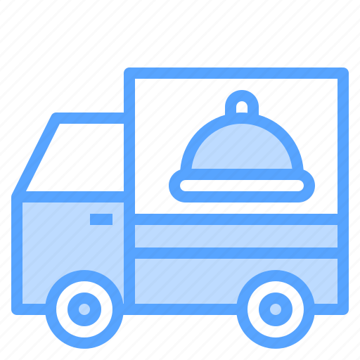 Truck, food, delivery, mobile, device icon - Download on Iconfinder