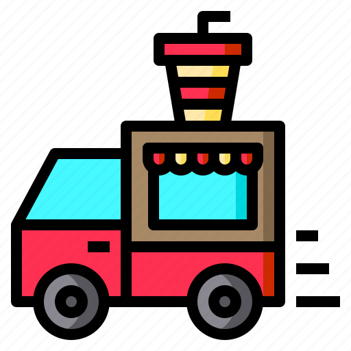 Quick, truck, fast, cup, transportation icon - Download on Iconfinder