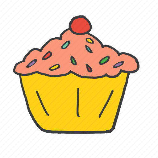 Birthday, cupcake, easter, festival, muffin, sweets, hygge icon - Download on Iconfinder