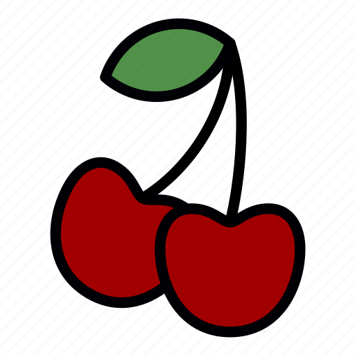 Cherries, cherry, dessert icon - Download on Iconfinder