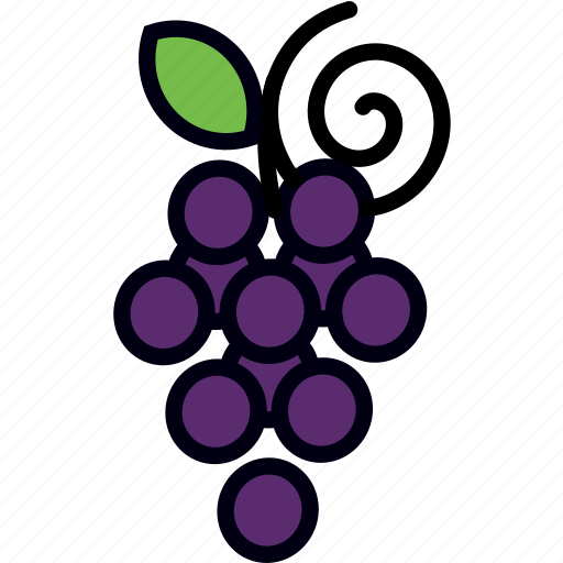 Bunch, fruit, grape, grapes icon - Download on Iconfinder