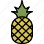 fruit, pineapple 