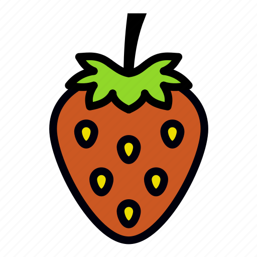 Fruit, strawberries, strawberry icon - Download on Iconfinder