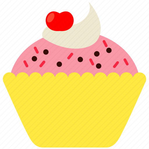 Cake, cupcake, dessert, food, muffin, snack, sweet icon - Download on Iconfinder