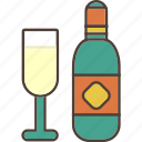 alcohol, bottle, celebration, champange, drink, toast