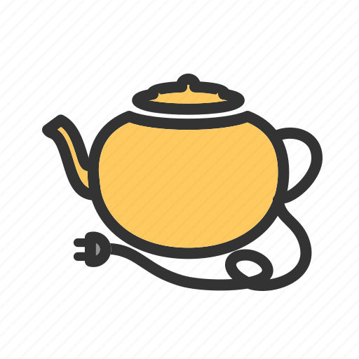 Breakfast, coffee, cook, hot, kitchenware, pot, tea kettle icon - Download on Iconfinder