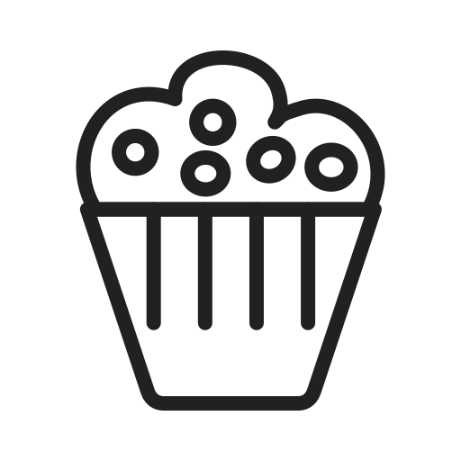 Baked, bakery, breakfast, cupcake, muffin, pastry, sweet icon - Download on Iconfinder