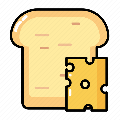 Cheese, food, toast, gastronomy, meal icon - Download on Iconfinder