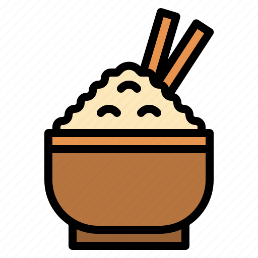 Food, rice, oriental, bowl icon - Download on Iconfinder
