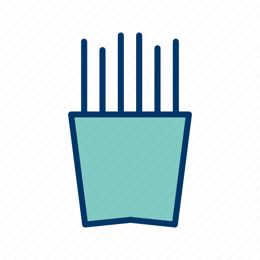 Fries, finger chips, french fries icon - Download on Iconfinder