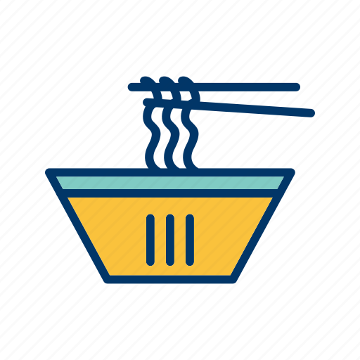 Bowl, spaghetti, noodles icon - Download on Iconfinder