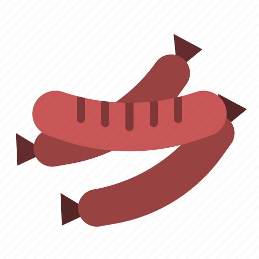 Food, sausage, fastfood, hotdog, barbecue icon - Download on Iconfinder
