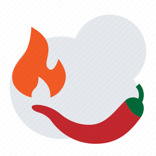 Chili Chilli Hot Spicy Icon