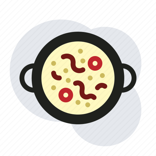 Food, paella, rice, spanish icon - Download on Iconfinder