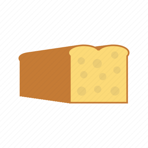 Bread, breakfast, slice icon - Download on Iconfinder