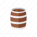 barrel, wooden