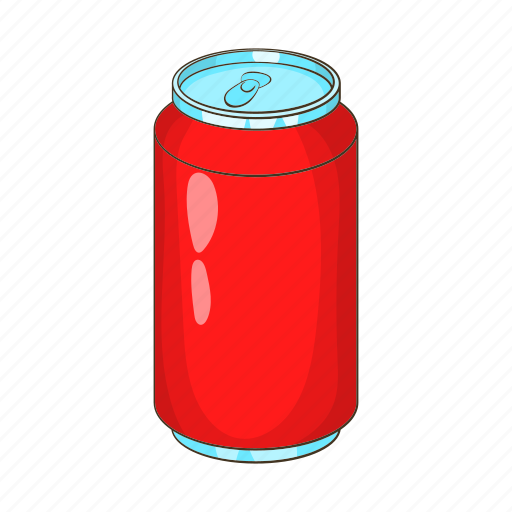 Aluminum, bank, beverage, cartoon, drink, soda icon - Download on Iconfinder