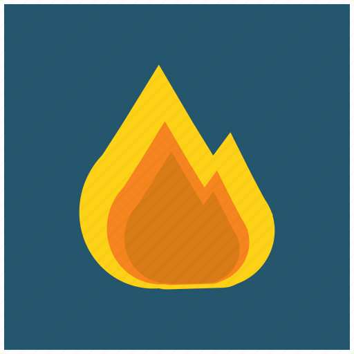 Cook, fire, flame, heat, kitchen, light, hygge icon - Download on Iconfinder