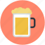 ale, beer, beer mug, chilled beer, drink 