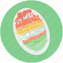 decorated egg, easter decorations, easter egg, egg, paschal egg